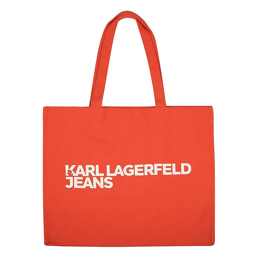 Изображение товара KARL LAGERFELD Сумка шоппер женская для города Ew Logo, цвет: Красный, размер: One Size