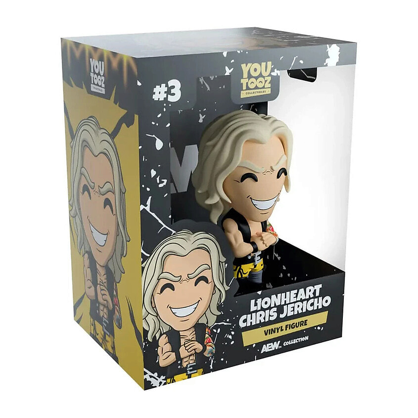 Изображение товара YOUTOOZ Фигурка коллекционная All Elite Wrestling Lionheart Chris Jericho 10 см, Мультиколор