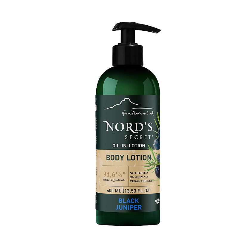 Изображение товара Увлажняющий лосьон для тела с эфирным маслом черного можжевельника 400 мл