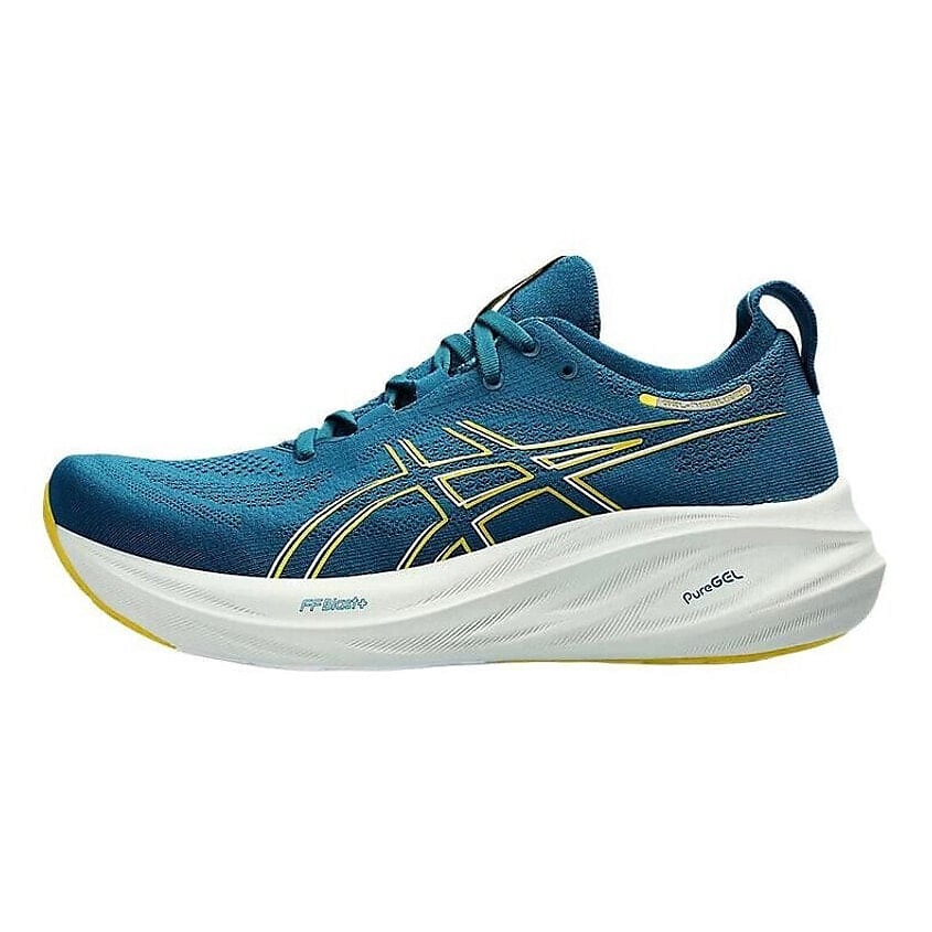 Изображение товара ASICS Кроссовки Gel Nimbus 26 Evening Teal Light Mustard, цвет: Мультиколор, размер: 41,5