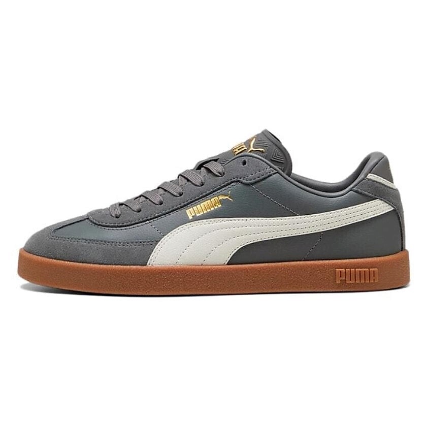 Изображение товара PUMA Кроссовки Club Anti Slip Wear Resistant Low Top Skateboard Shoes Unisex Gray, размер: 37,5