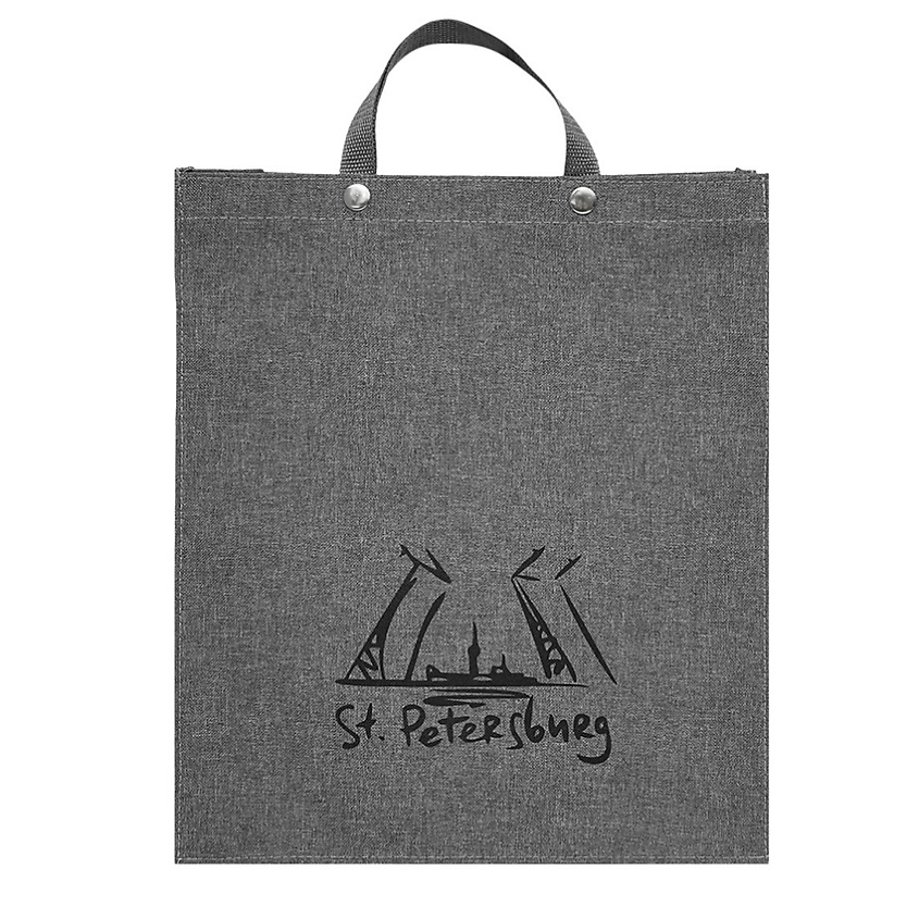 Изображение товара FORTE Сумка для покупок шоппер серого цвета