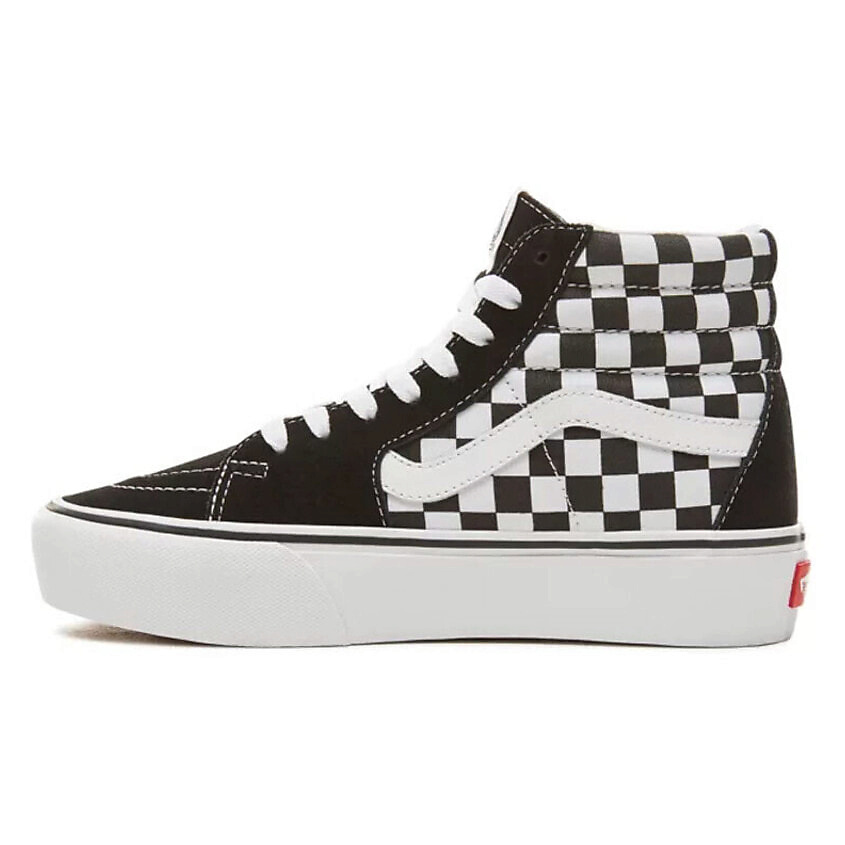 Изображение товара VANS Кроссовки Sk8 Hi Platform 2.0 Checkerboard Black White женские Изображение товара VANS Кроссовки Sk8 Hi Platform 2.0 Checkerboard Black White женские