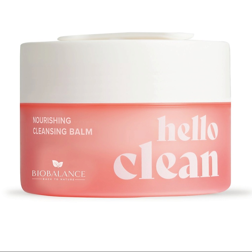 Изображение товара BIOBALANCE Бальзам для умывания HELLO CLEAN NOURISHING CLEANSING BALM 1 шт