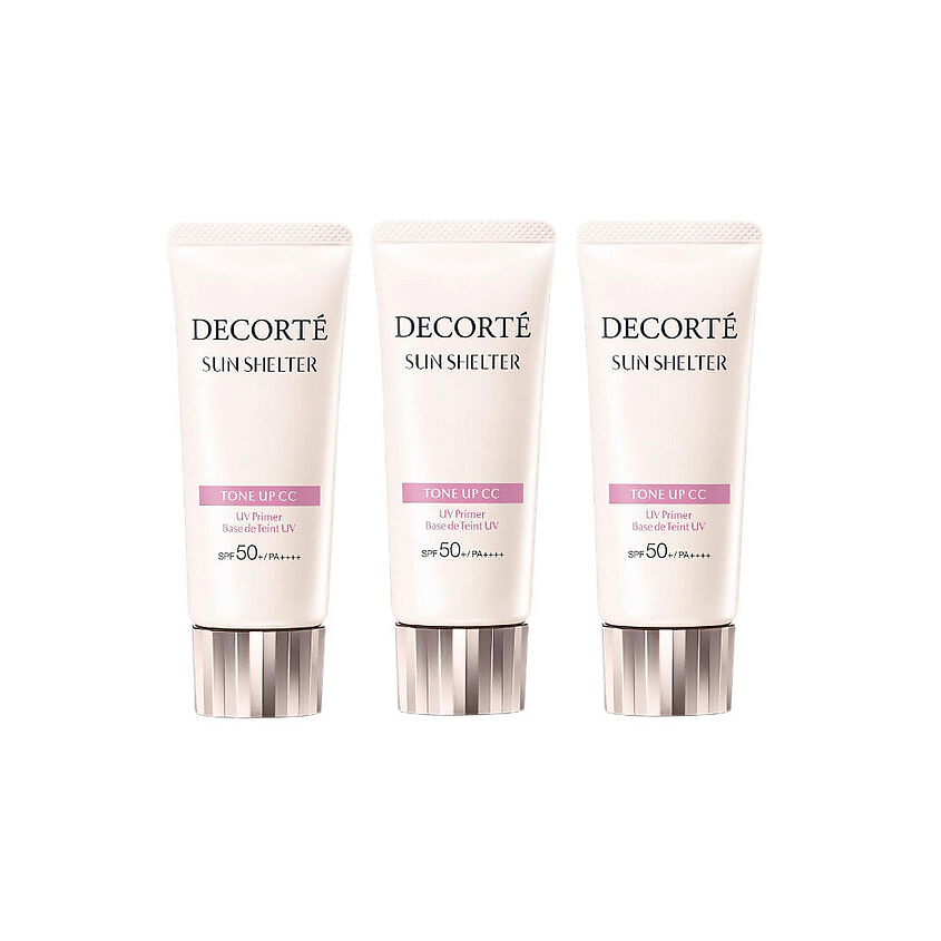 Изображение товара DECORTÉ Sun Shelter солнцезащитный крем-тоннер для лица 3 шт