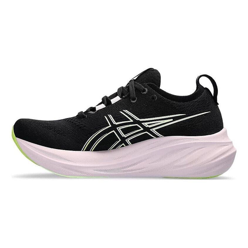 Изображение товара ASICS Кроссовки Gel Nimbus 26 Black Neon Lime Women's, цвет: Мультиколор, размер: 38