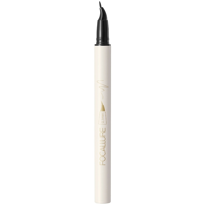 Изображение товара FOCALLURE Подводка для век с изогнутым аппликатором Lasting Waterproof Liquid Eyeliner, № C02 Коричневый, 0,6 г