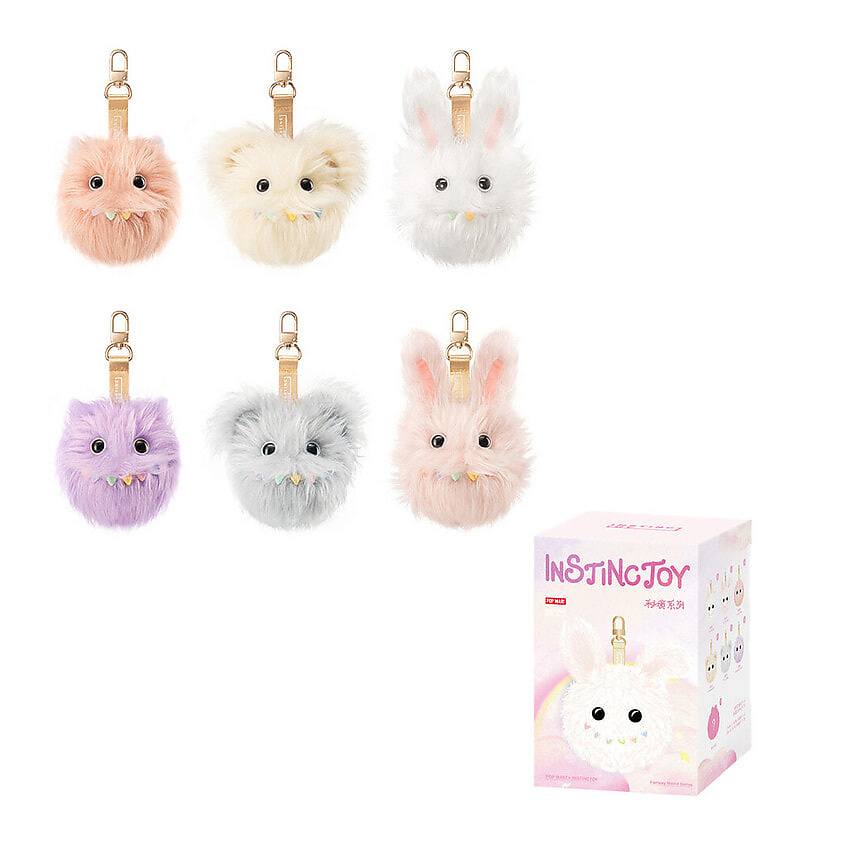 Изображение товара POP MART Фигурка INSTINCTOY Mystic Realm Collection Plush Mystery Box Full Box 6 Pcs, известная игрушка
