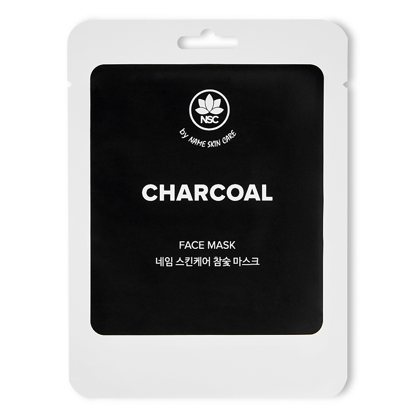 Изображение товара NAME SKIN CARE Тканевая маска для лица Древесный Уголь, 1 шт.