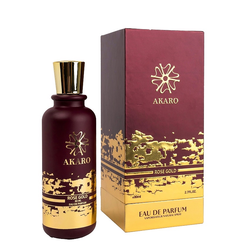 Изображение товара Парфюмерная вода AKARO EXCLUSIVE Rosegold 80 мл для женщин и мужчин