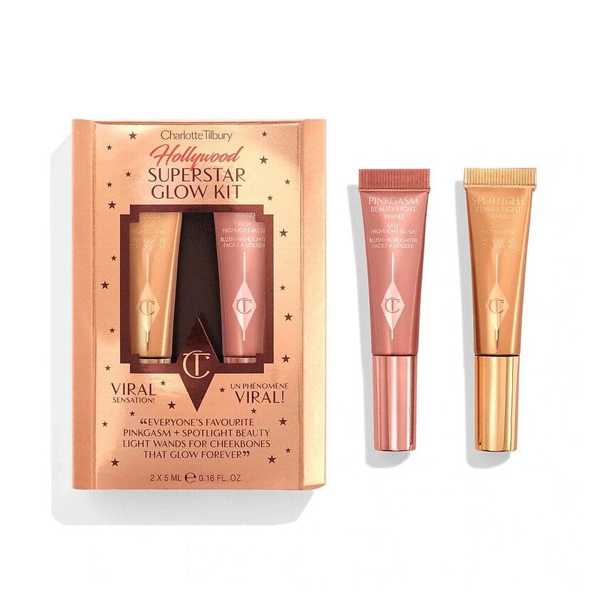 Изображение товара CHARLOTTE TILBURY Набор декоративной косметики Hollywood Superstar Glow, 2 шт.