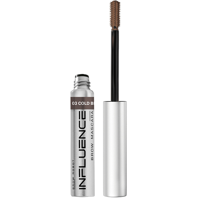 Изображение товара INFLUENCE BEAUTY Тушь для бровей BROW ROBOT быстрой фиксации, shade 03, 5 мл