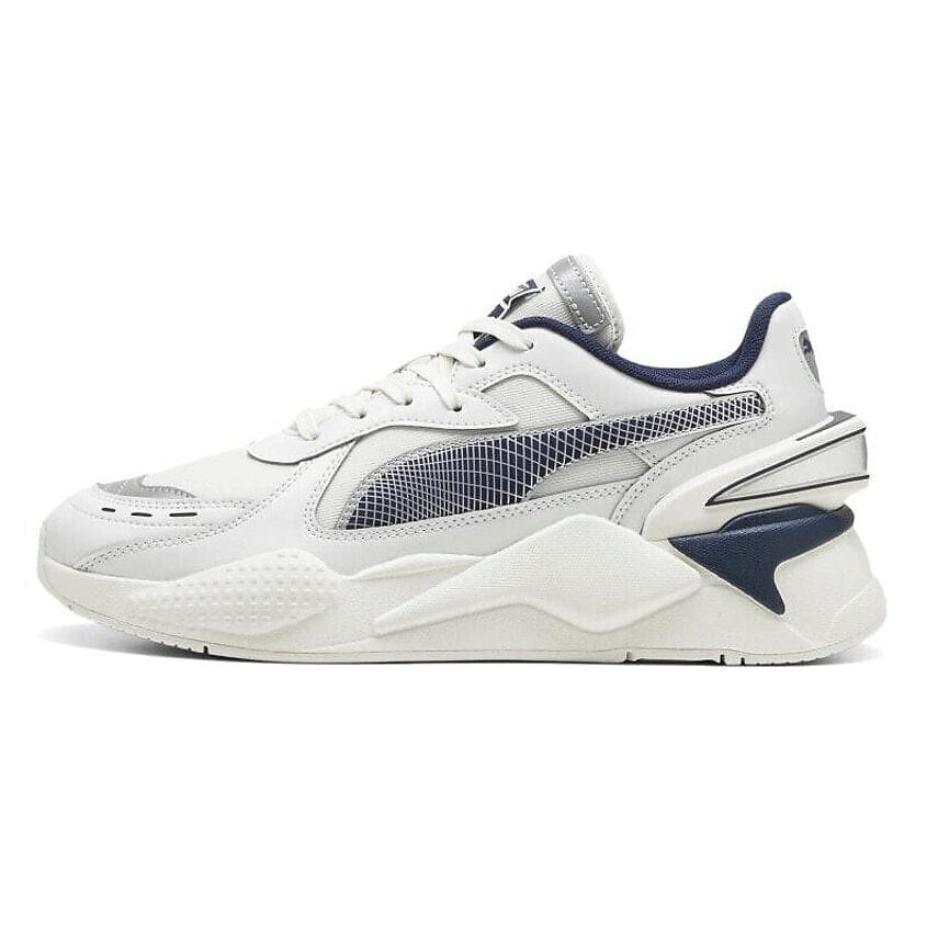 Изображение товара PUMA RS-X 40TH ANNIVERSARY Кроссовки для взрослых и детей, унисекс, бело-серые синий, размер 39