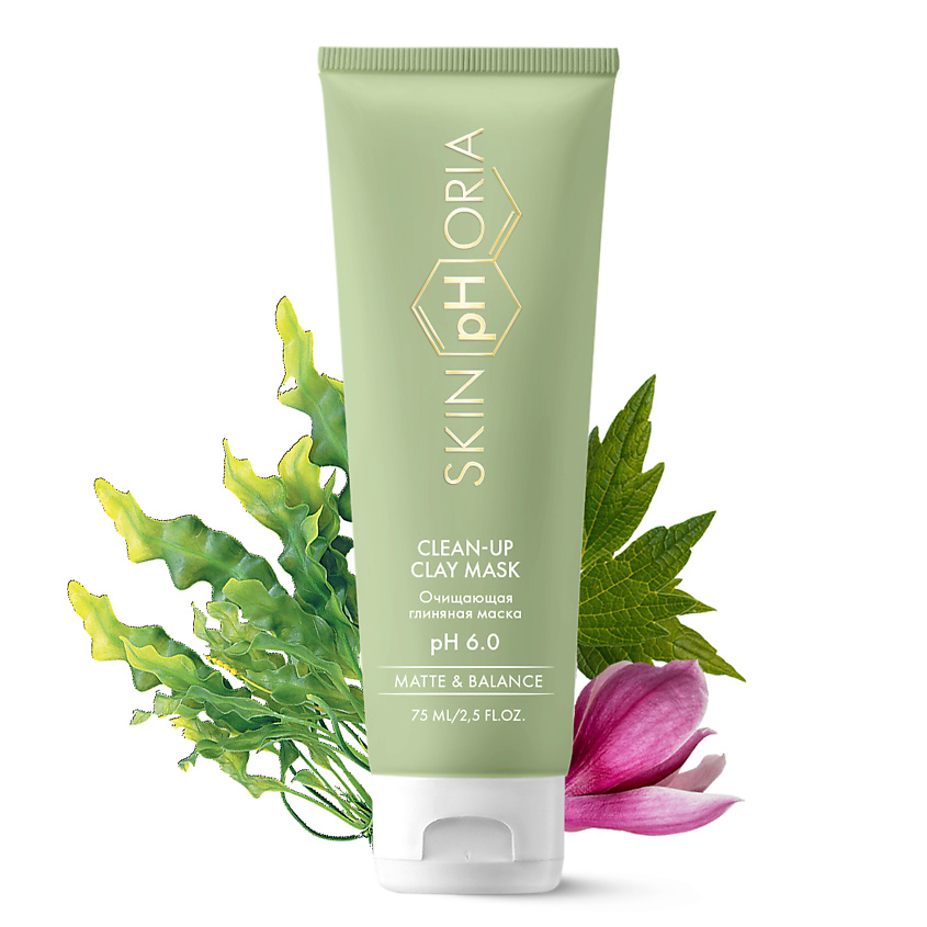 Изображение товара SKINPHORIA Маска для лица очищ. глиняная Clean-up clay mas, 70 мл