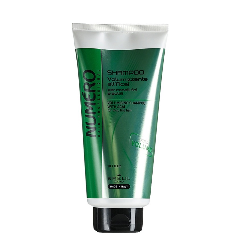Изображение товара Шампнь для придания объема с экстрактом ягод асаи 300 мл BRELIL PROFESSIONAL