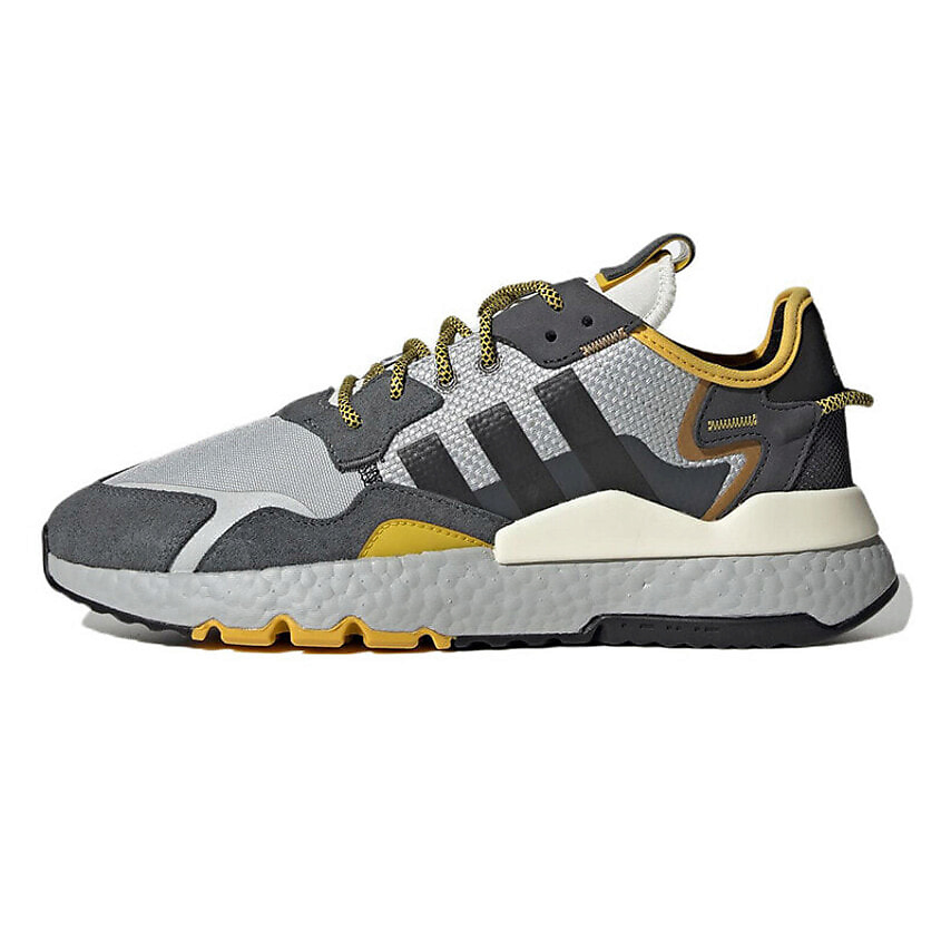 Изображение товара ADIDAS ORIGINAL Кроссовки Nite Jogger 'Cream Grey Black Yellow', цвет: Мультиколор, размер: 37⅓