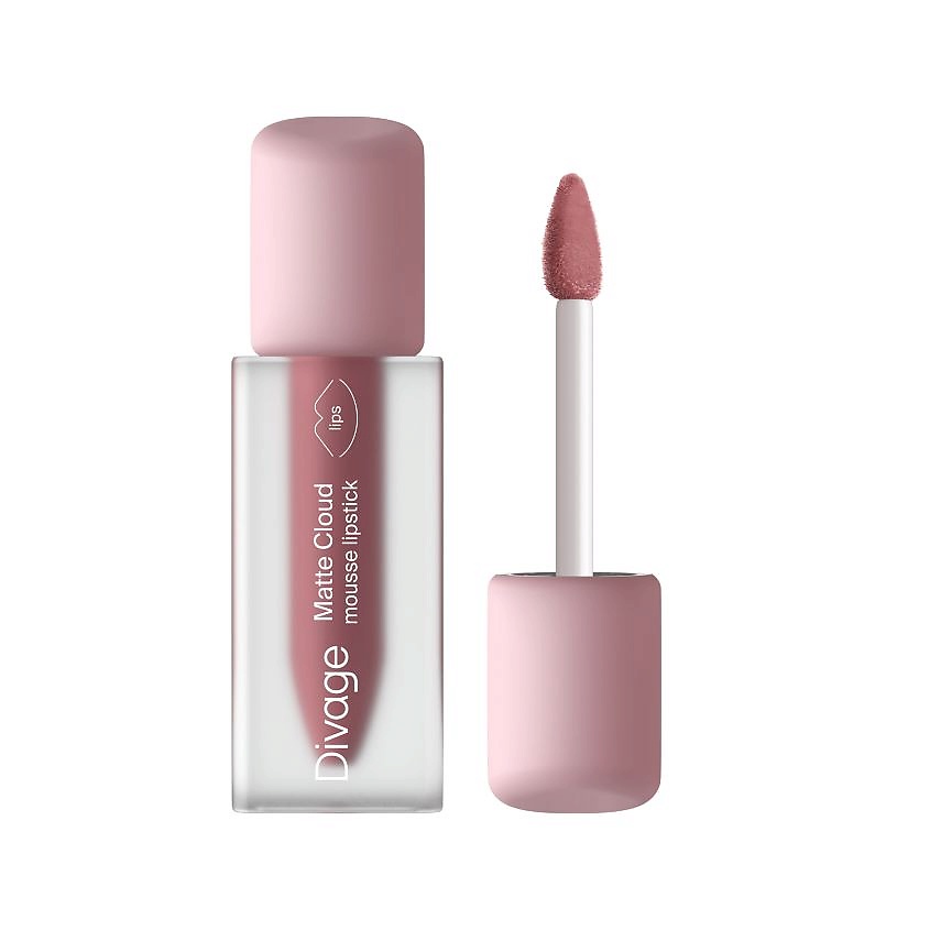 Изображение товара DIVAGE жидкая матовая помада для губ Liquid Lip Matte Cloud № 06 сливовая 2,8 мл