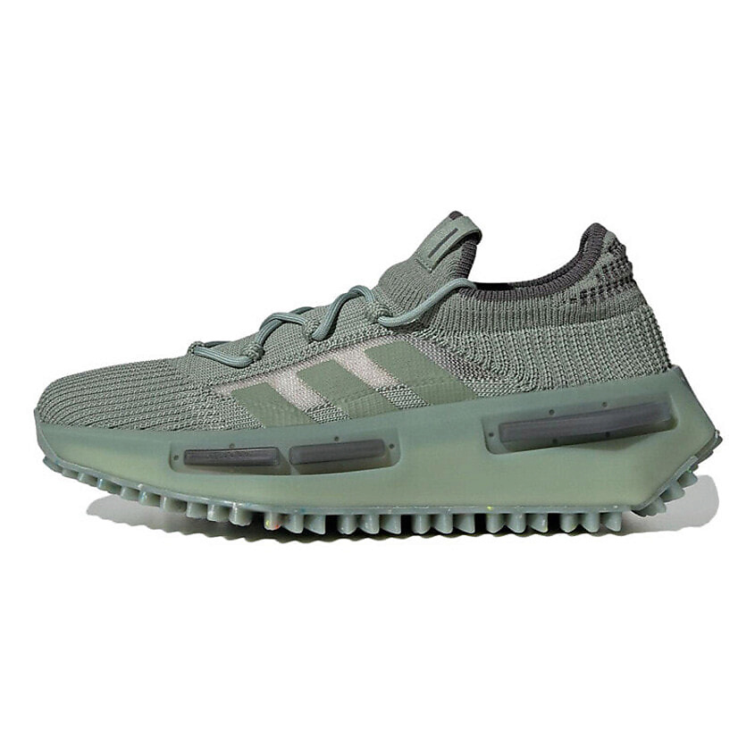 Изображение товара ADIDAS ORIGINAL Кроссовки NMD S1 Повседневная обувь Низкие кеды Зеленые Мужские, цвет: Мультиколор, размер: 37⅓