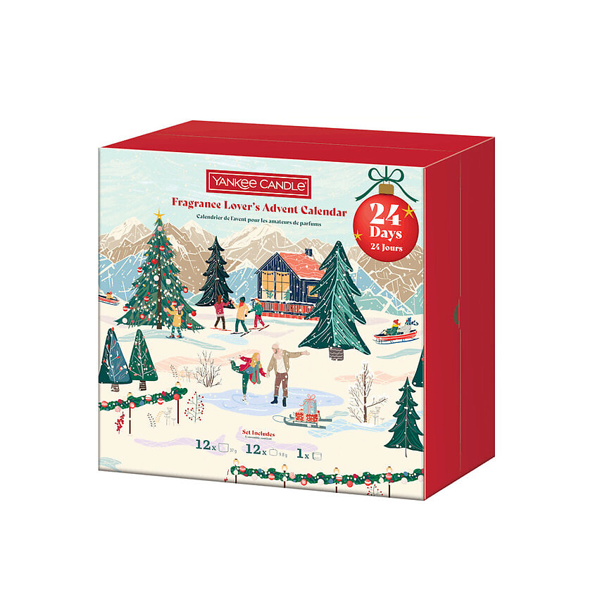 Изображение товара YANKEE CANDLE Адвент-календарь Fragrance Lover's Book Advent Calendar 2025, 24 шт.