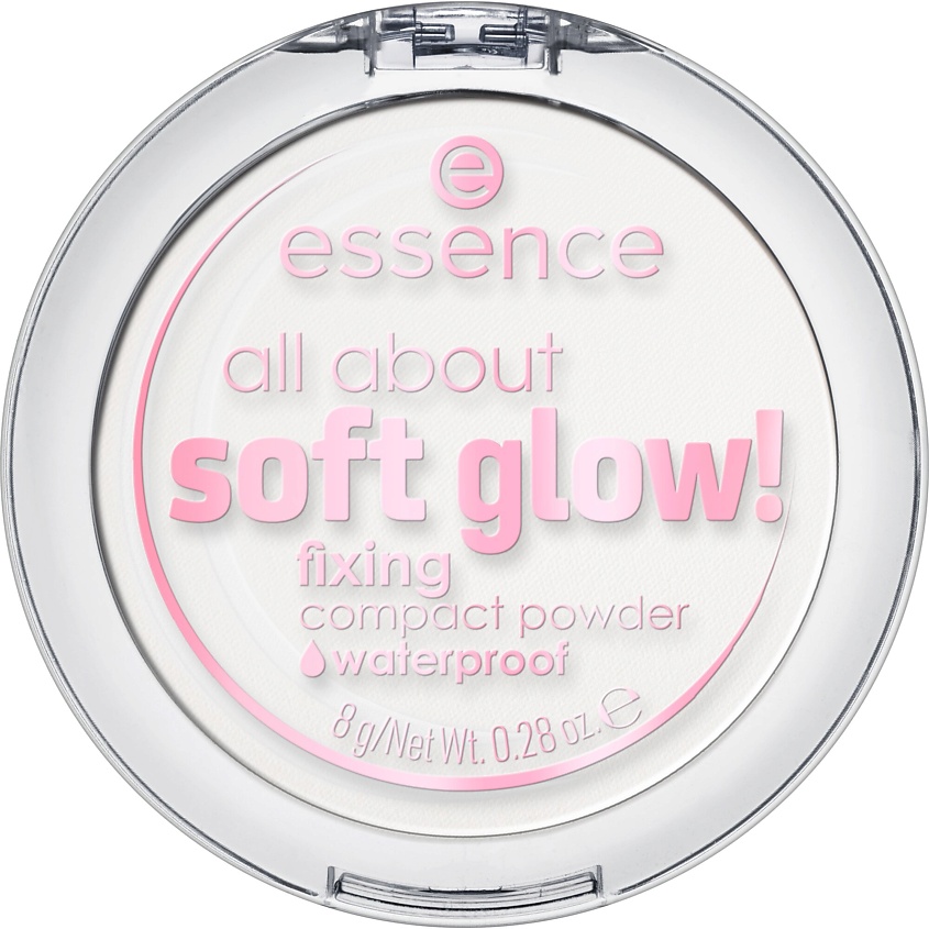 Изображение товара Пудра компактная с эффектом сияния Essence all about soft glow waterproof 8 г