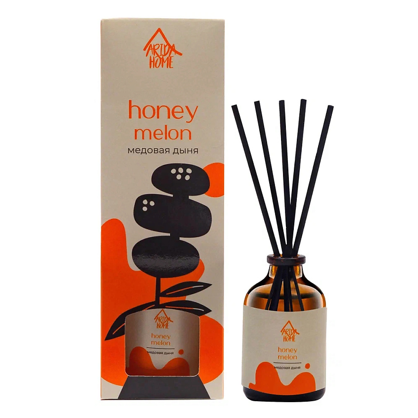 Изображение товара ARIDA HOME Аромадиффузор для дома "Медовая дыня", 100 мл