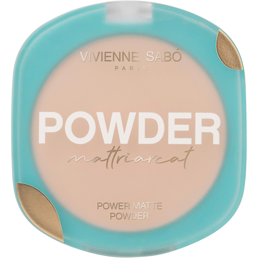 Изображение товара VIVIENNE SABO Пудра компактная матирующая Mattriarcat, № 02, бежевый, 7,5 г