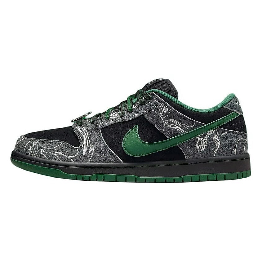 Изображение товара NIKE There Skateboards X Кроссовки SB Dunk Low, цвет: Мультиколор, размер: 36,5
