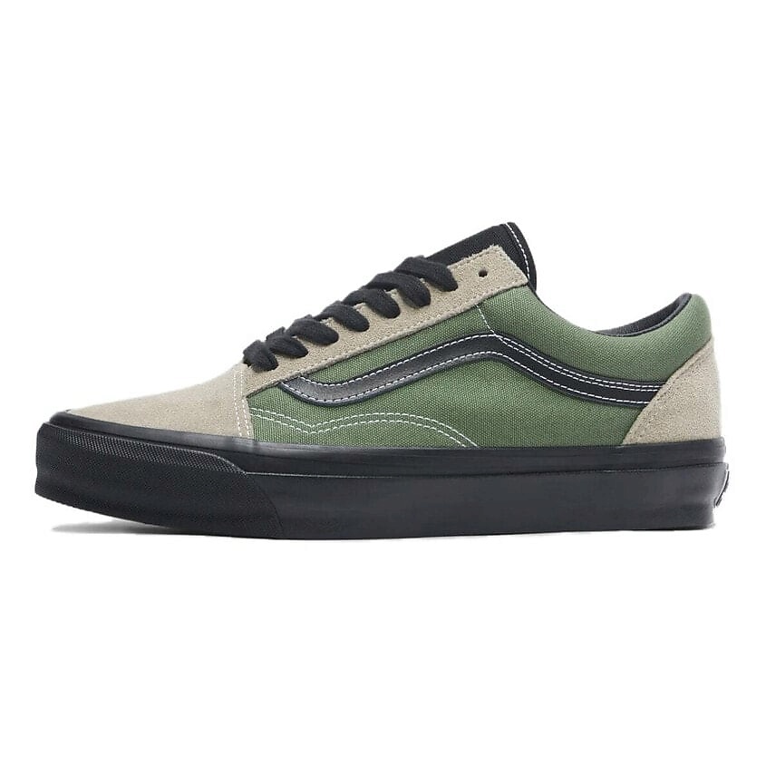 Изображение товара VANS Кроссовки Old Skool Premium 36 'Aluminum Grey Olive Green', цвет: Зеленый, размер: 37