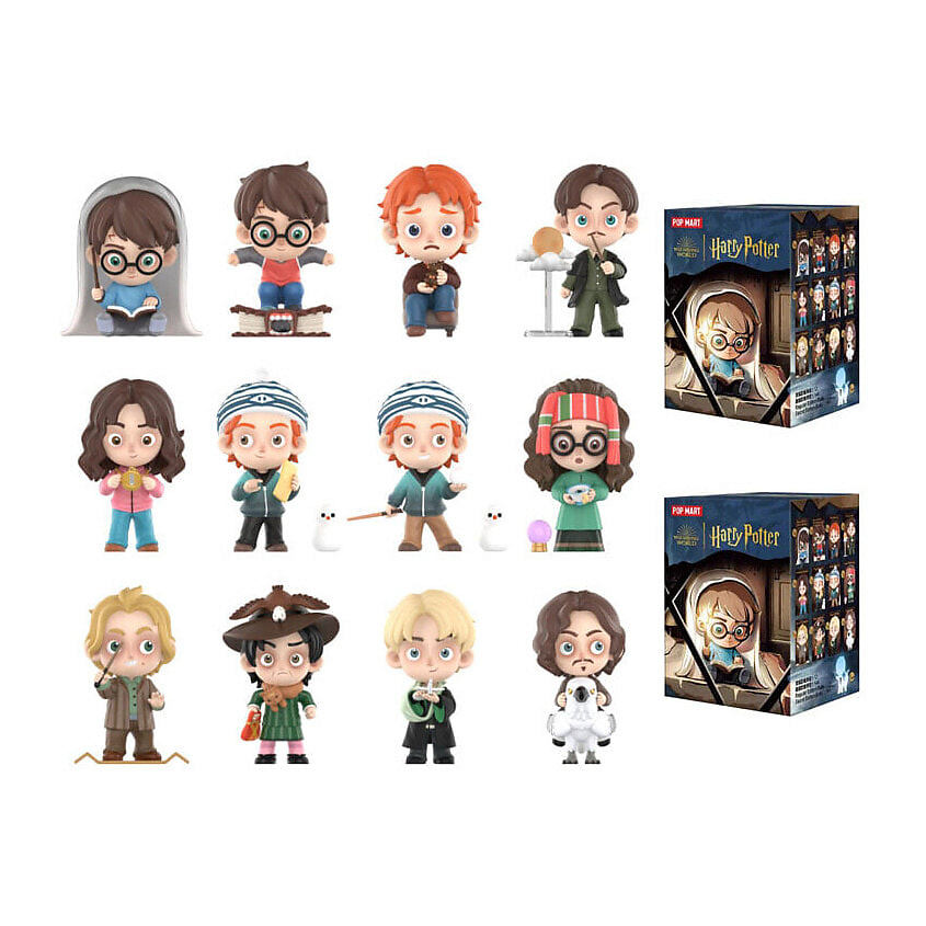 Изображение товара POP MART Игрушка Harry Potter Mystery Boxes, набор из 2 случайных фигурок коллекционные мягкие игру