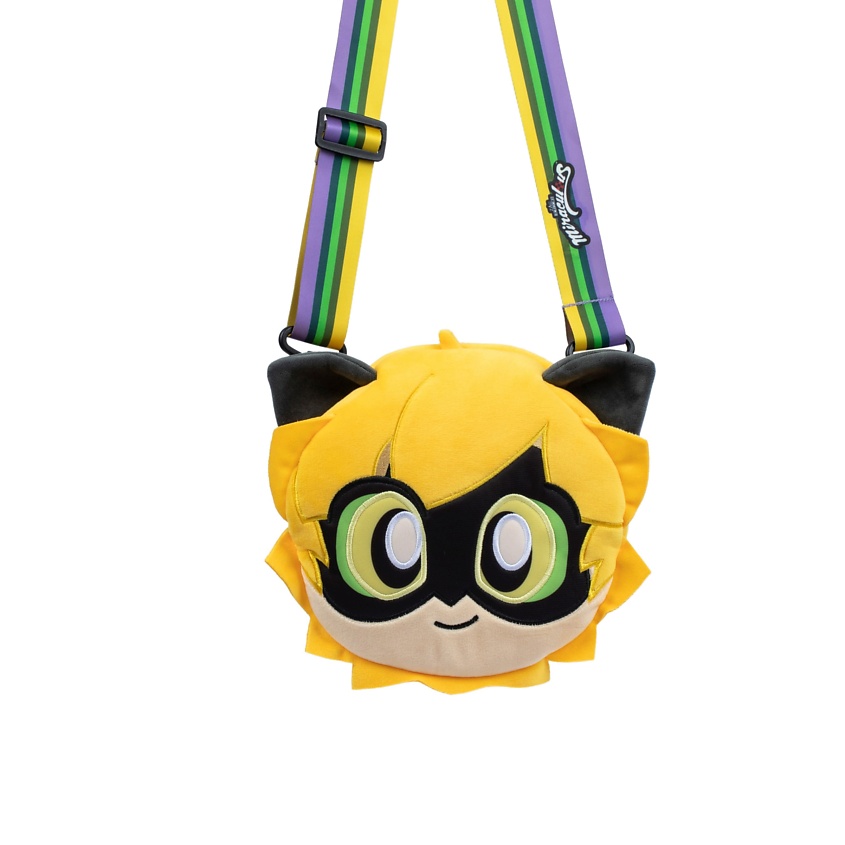 Изображение товара MIRACULOUS Плюшевая сумка через плечо Леди Баг и Супер-Кот, M13085, Желтый