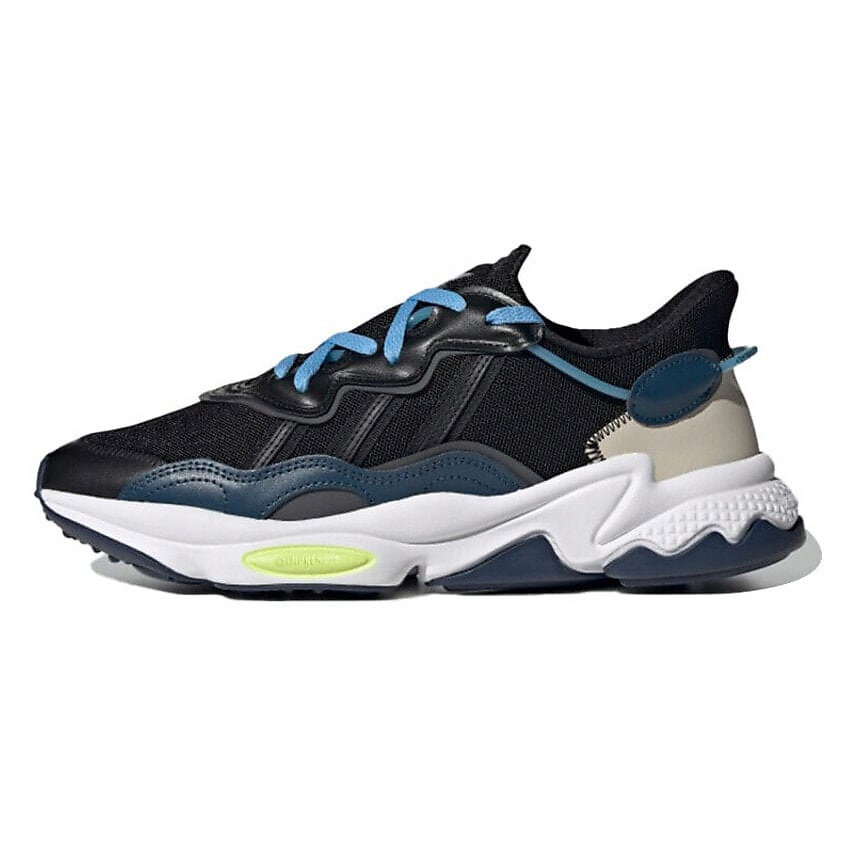 Изображение товара ADIDAS ORIGINAL Кроссовки Ozweego Black Crew Navy, цвет: Мультиколор, размер: 37⅓