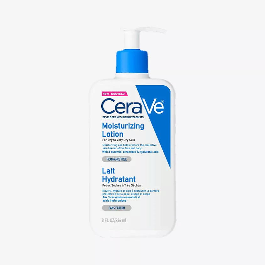Изображение товара CeraVe Увлажняющий лосьон Moisturising Lotion для сухой очень сухой и чувствительной кожи