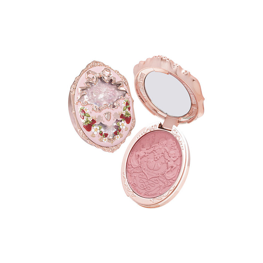 Изображение товара FLOWER KNOWS Компактные румяна Strawberry Rococo Blush, № 03