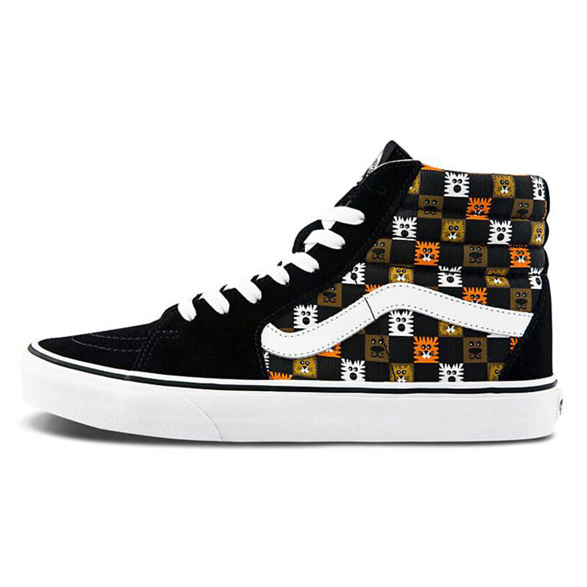 Изображение товара VANS Кроссовки SK8 HI Cartoon Black, цвет: Мультиколор, размер: 36
