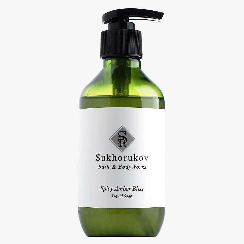 Изображение товара SUKHORUKOV Жидкое мыло для рук парфюмированное Spicy Amber Bliss, 1 шт.