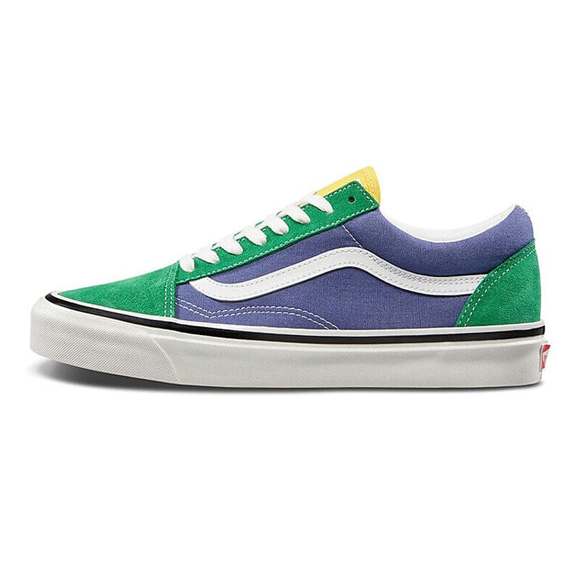 Изображение товара VANS Кроссовки Old Skool 36 Dx Anaheim Factory Emerald Navy, цвет: Мультиколор, размер: 37