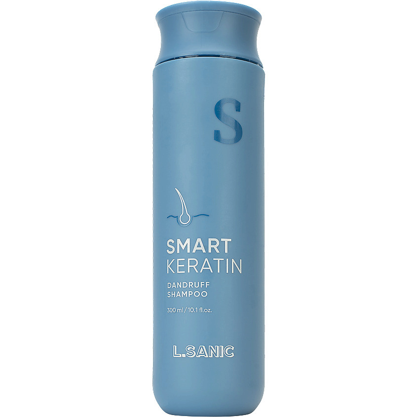 Изображение товара LSANIC Шампунь от перхоти с кератином Smart Keratin, 300 мл