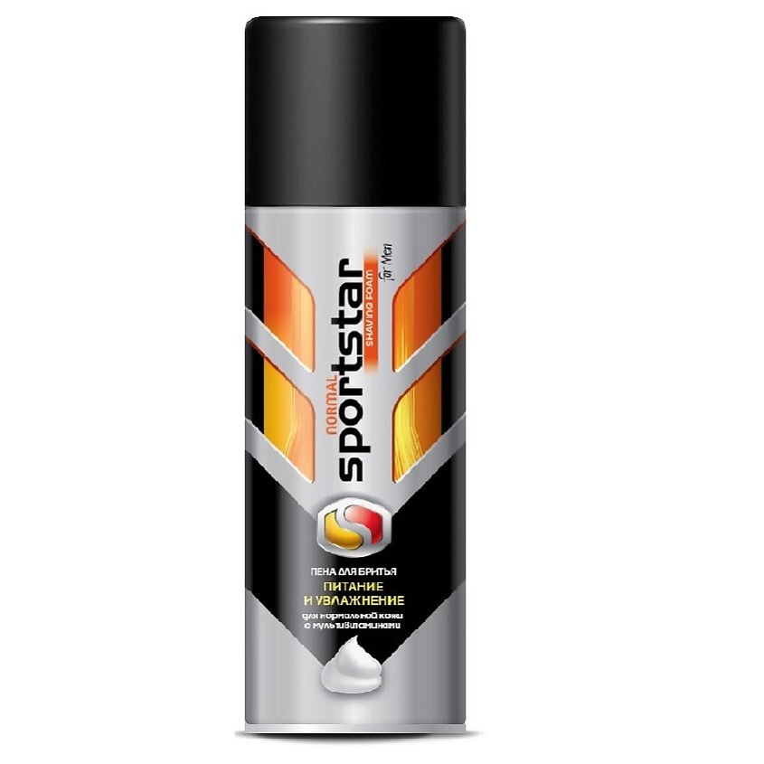 Изображение товара Пена для бритья мужская SportStar с мультивитаминами 200 мл