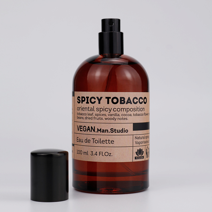 Изображение товара Унисекс туалетная вода VEGAN LOVE STUDIO Spicy Tobacco 100 мл