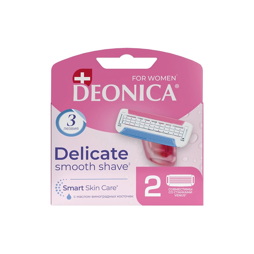 Изображение товара Deonica FOR WOMEN Сменные кассеты, 2 шт.