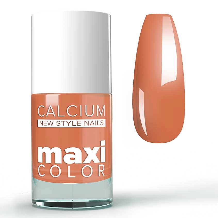Изображение товара Лак для ногтей DIA D`ORO №71 CALCIUM MAXI COLOR, коричневый, стойкий