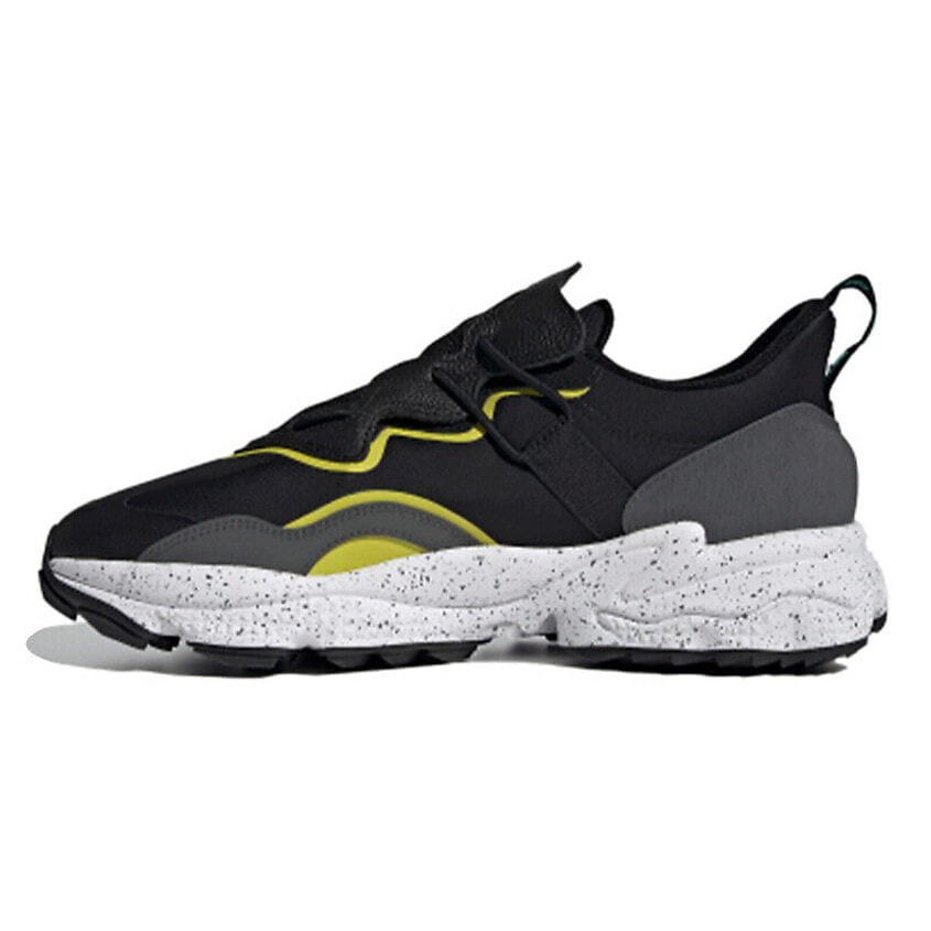 Изображение товара ADIDAS ORIGINAL Кроссовки Ozweego Flipshield 'Black White Yellow', цвет: Мультиколор, размер: 36⅔