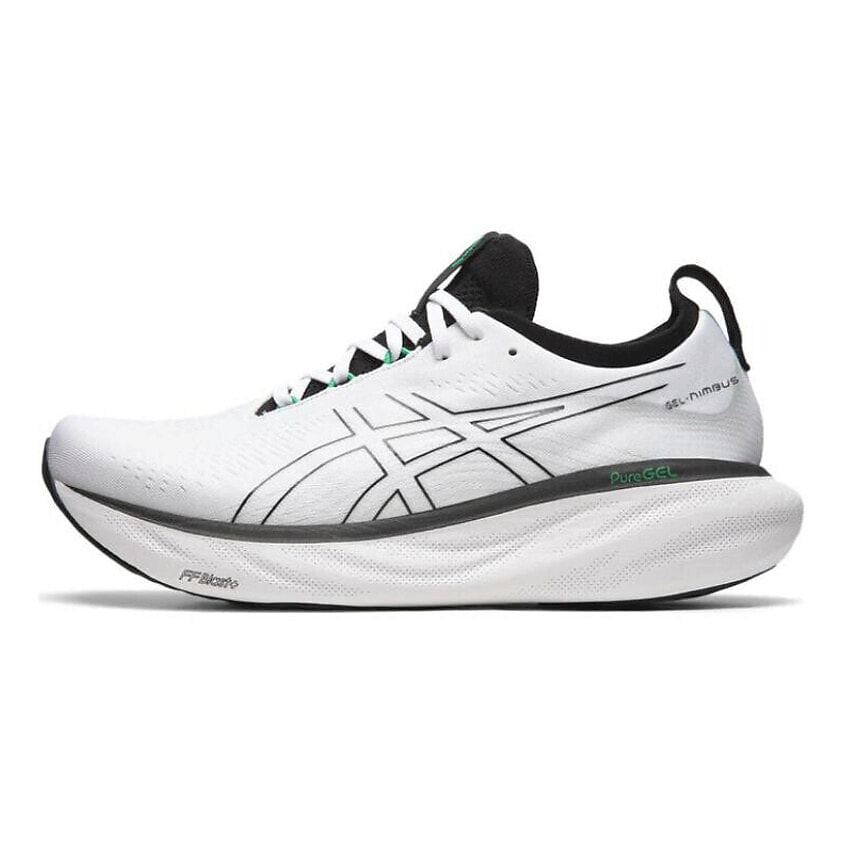 Изображение товара Кроссовки ASICS Gel Nimbus 25 White Black мужские ультрасовременные мультиколор