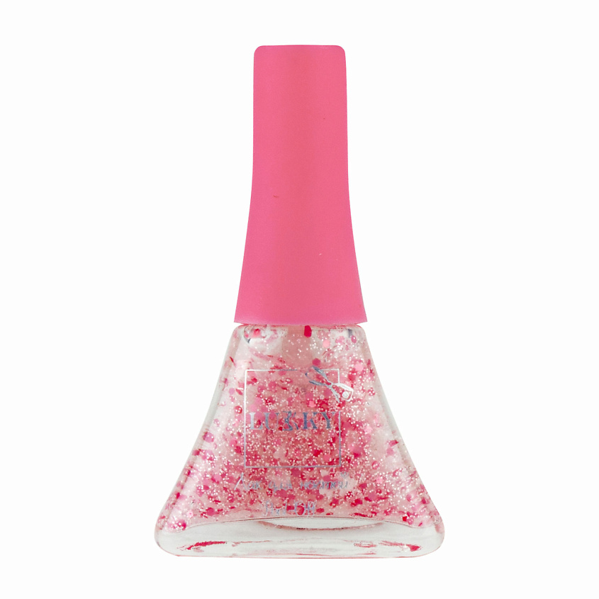 Изображение товара LUKKY Лак для ногтей Конфетти-микс, Бело-розовый
