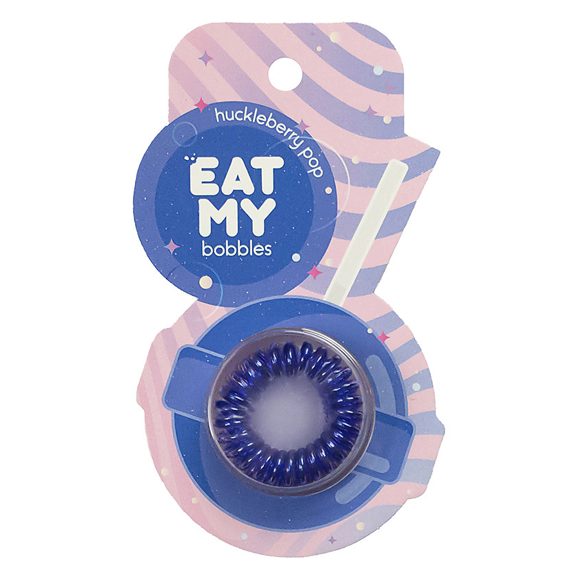 Изображение товара Набор резинок для волос EAT MY Черничный леденец 3 шт высокое качество