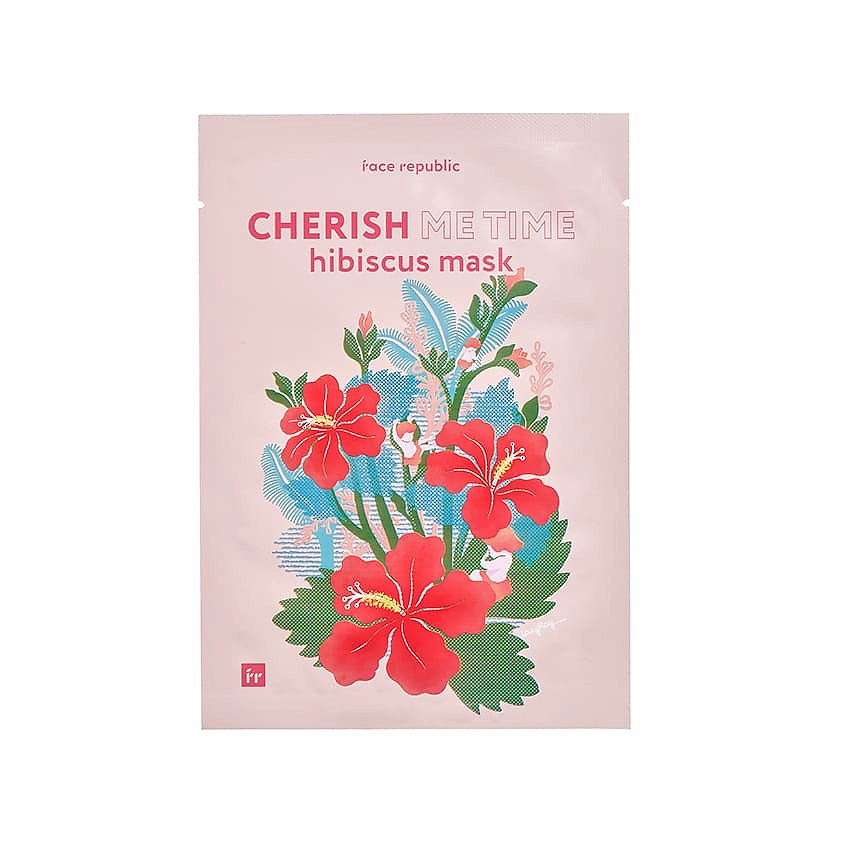 Изображение товара FACE REPUBLIC Маска для лица питающая с гибискусом Cherish me time hibiscus mask, 23 мл