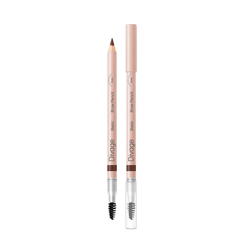 Изображение товара Карандаш для бровей DIVAGE Eyebrow Pencil Basic № 03 темно-коричневый 1,1 г