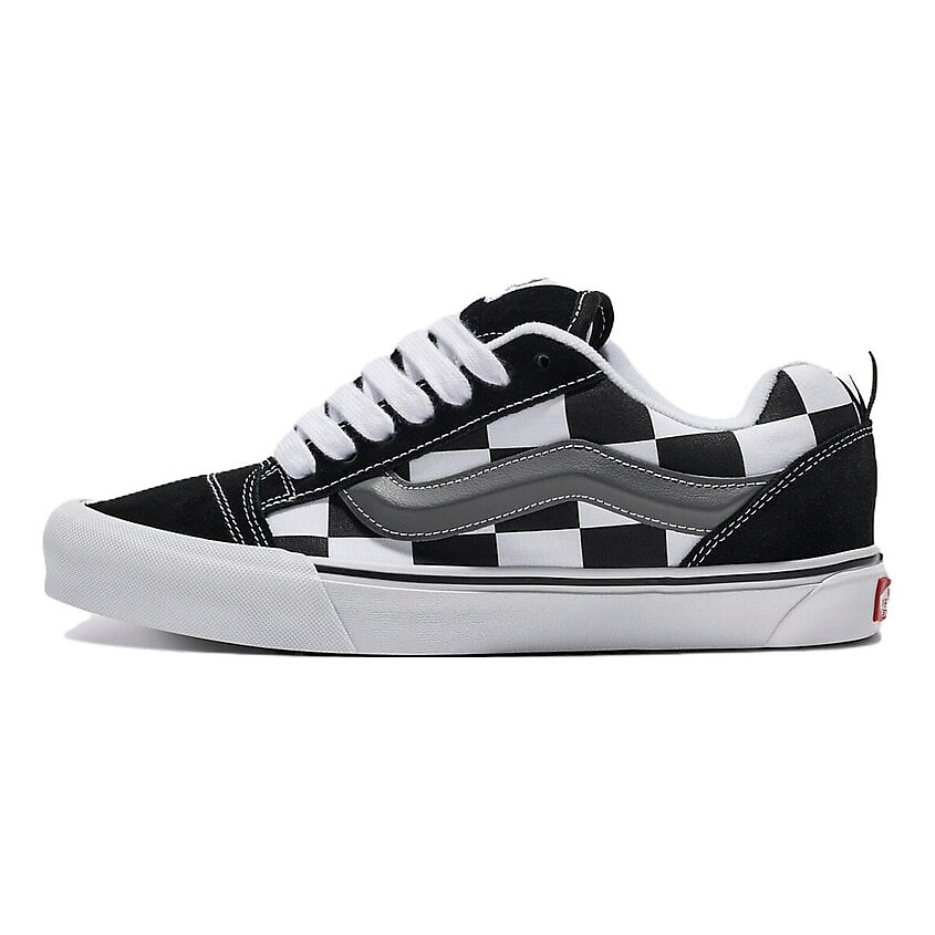 Изображение товара VANS Кроссовки Knu Skool Mega Check Black, цвет: Белый, размер: 36