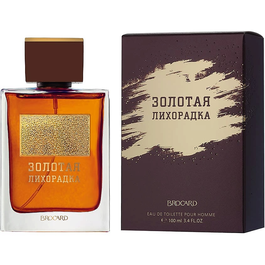 Изображение товара BROCARD Золотая Лихорадка ЗОЛОТАЯ ЛИХОРАДКА, Туалетная вода, спрей 100 мл
