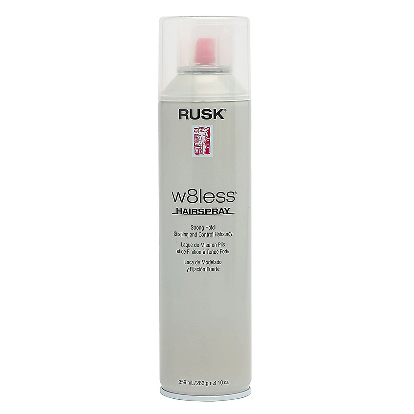 Изображение товара RUSK Лак для волос сильной фиксации W8less Strong Hold Shaping and Control Hairspray, 295 мл
